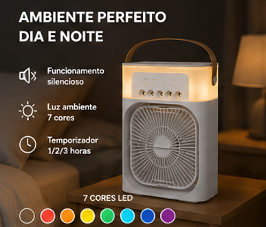 Climatizador Portátil Inteligente com Humidificação | Havenio Breeze™